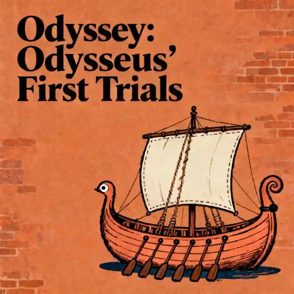 Обложка книги The Odyssey: Odysseus and the Trials of Part 1