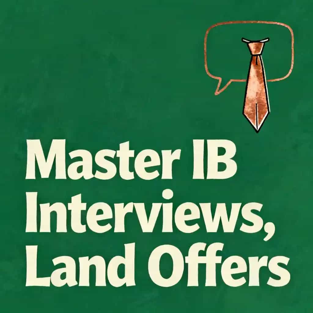 Обложка книги Master Investment Banking Interviews: Communication Secrets That Land Offers