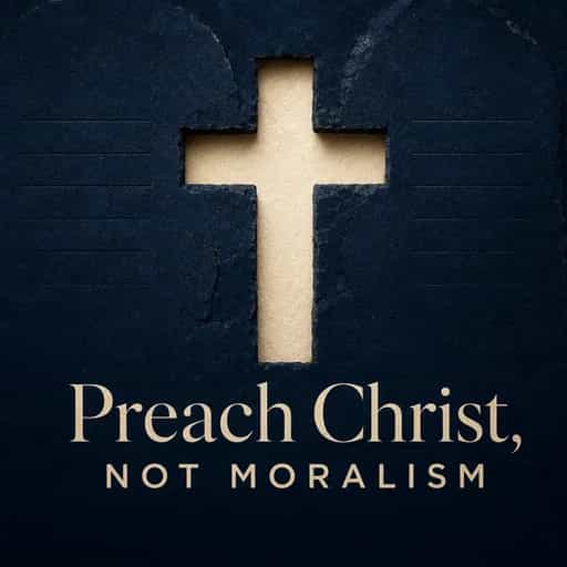 Preaching Christ: Beyond the Moralism Trap 书籍封面