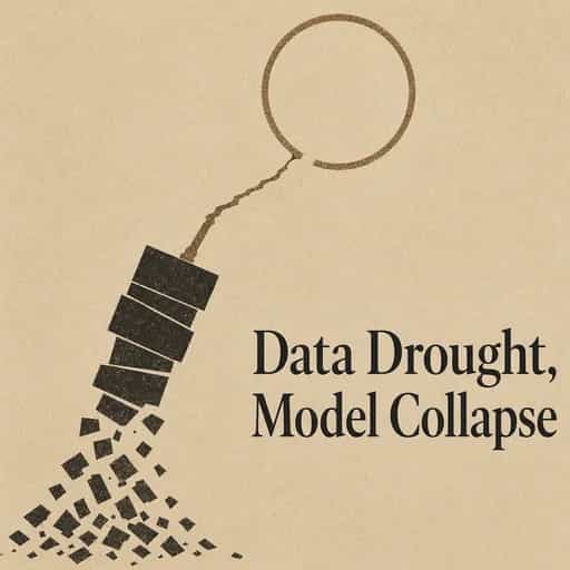 Couverture du livre The Data Drought and Model Collapse