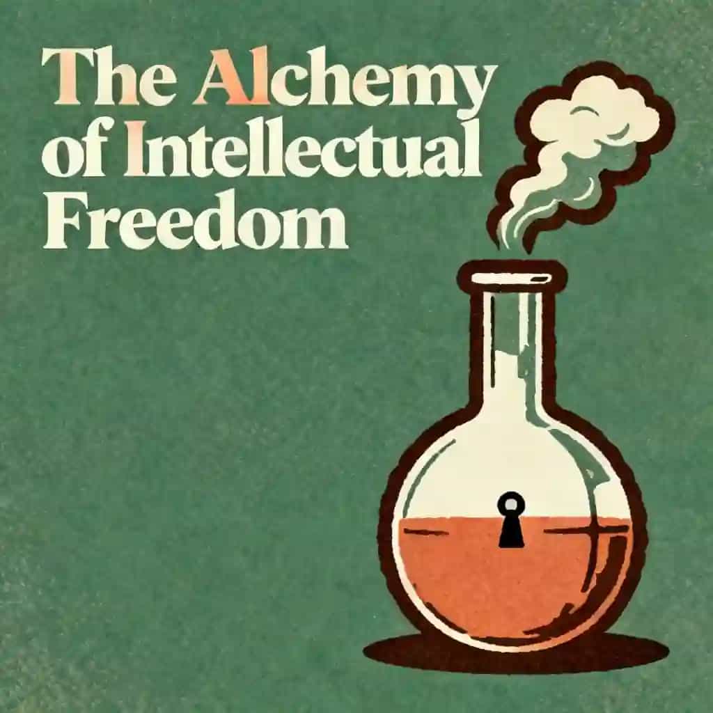 L'Alchimie de la Liberté Intellectuelle 책 표지