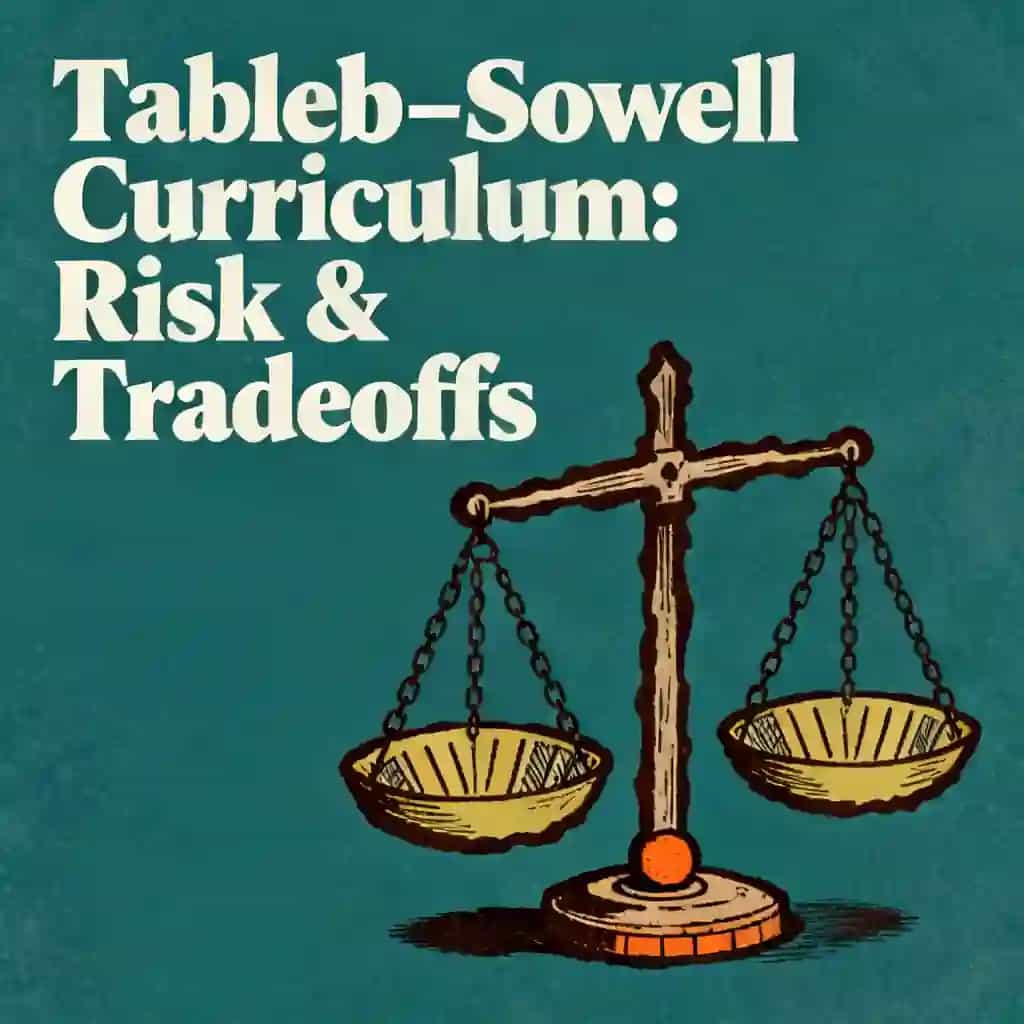 Buchcover von The Taleb and Sowell Curriculum
