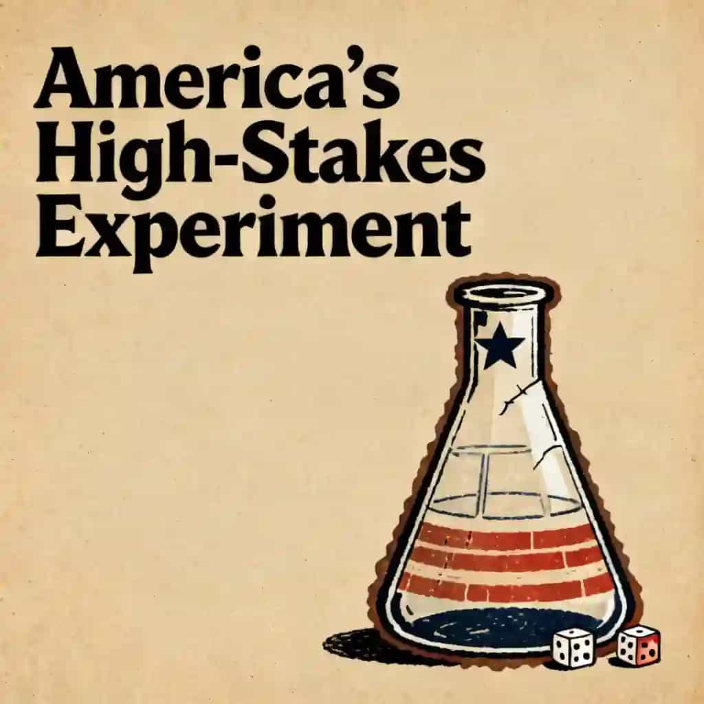 Обложка книги American History: The High-Stakes Experiment