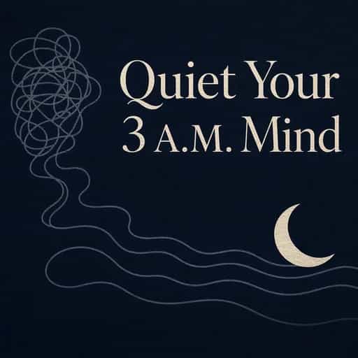 Copertina del libro How to Quiet a Racing Mind at 3 A.M.