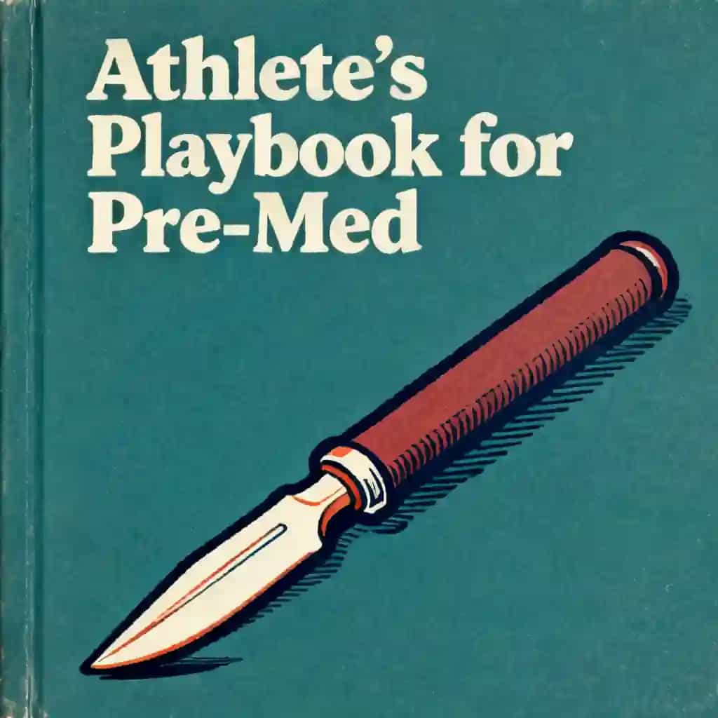 Couverture du livre The Athlete’s Playbook for Pre-Med