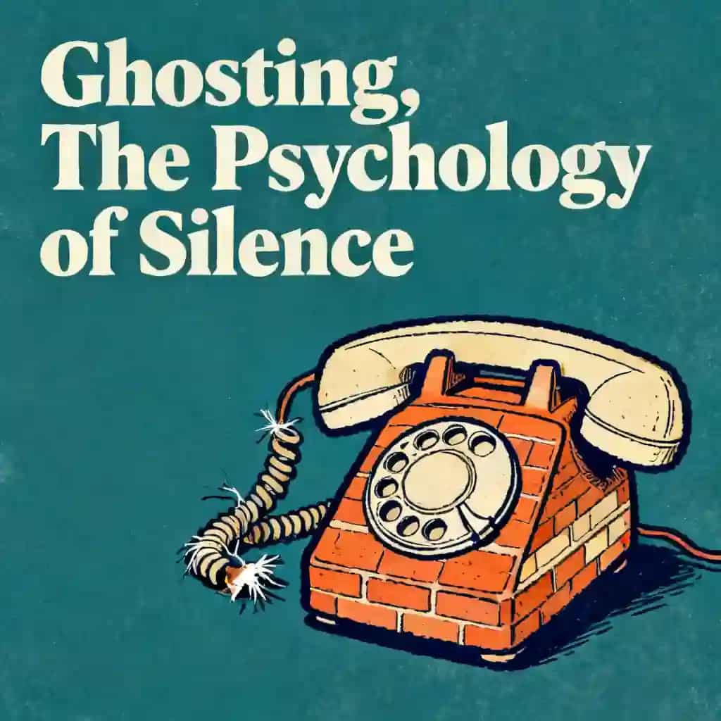 Ghosting and the Psychology of Silence 책 표지
