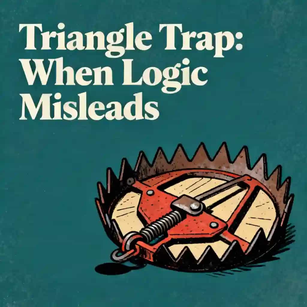 The Triangle Trap: Why Logic Fails 책 표지