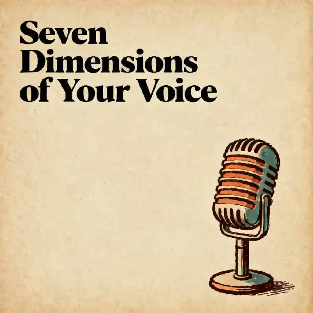 The Seven Dimensions of Your Voice 책 표지