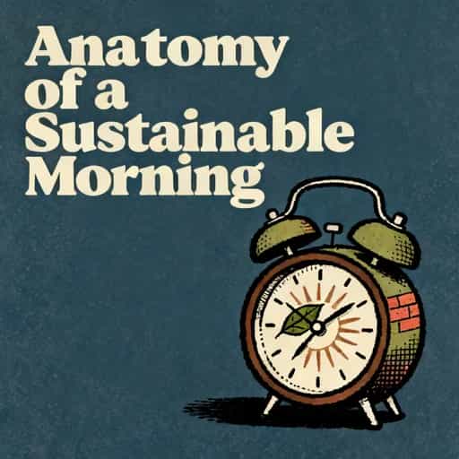 Couverture du livre The Science of a Sustainable Morning