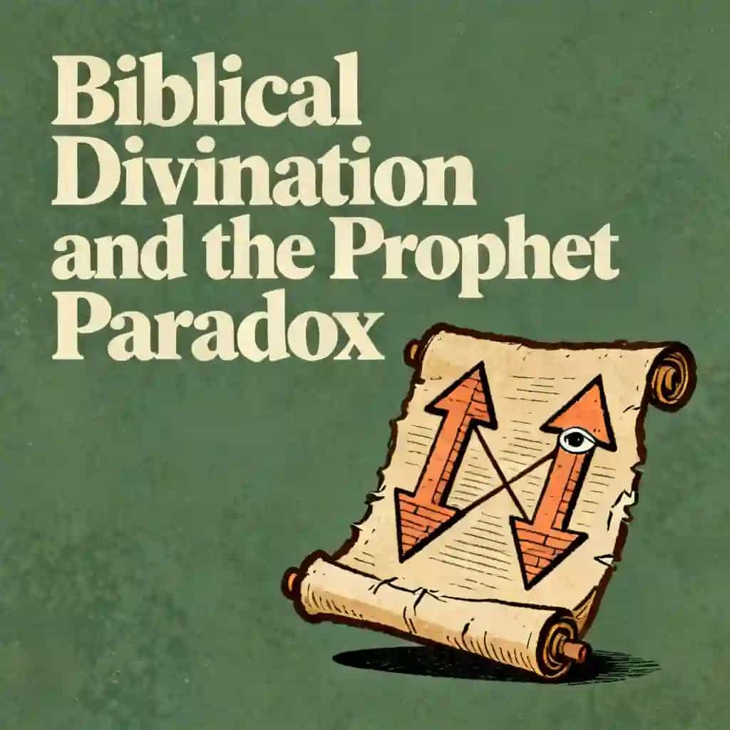 Buchcover von Divination in the Bible and the Prophet Paradox