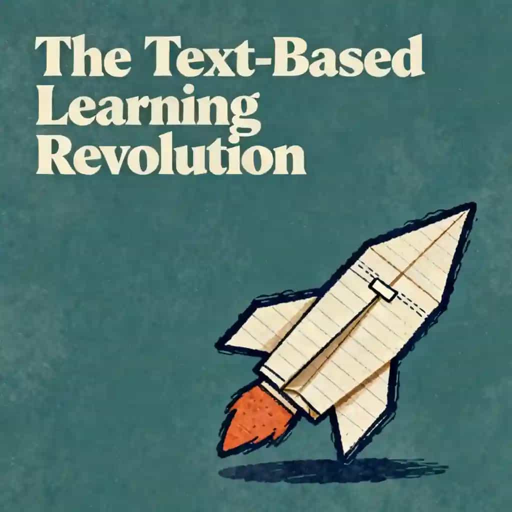 Text-Based Learning Revolution book cover