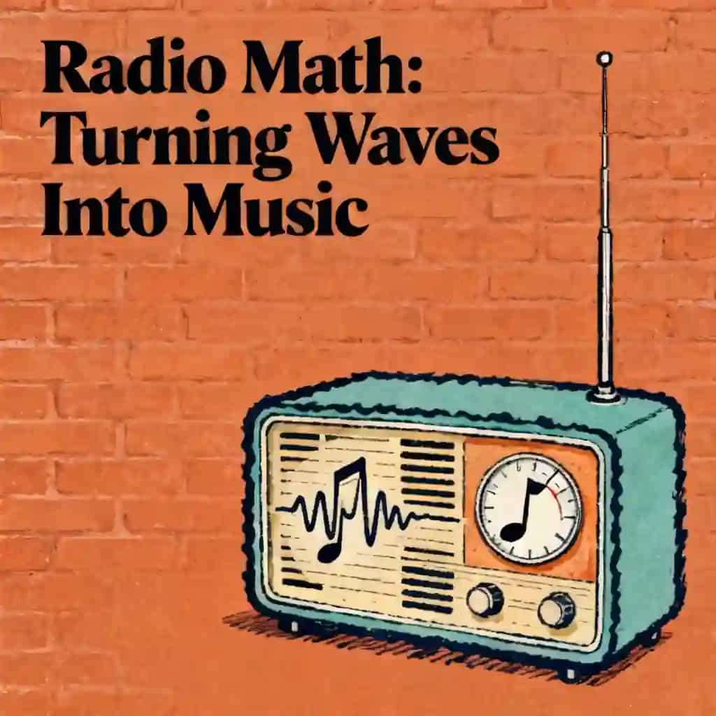 Radio math: how waves become music 책 표지
