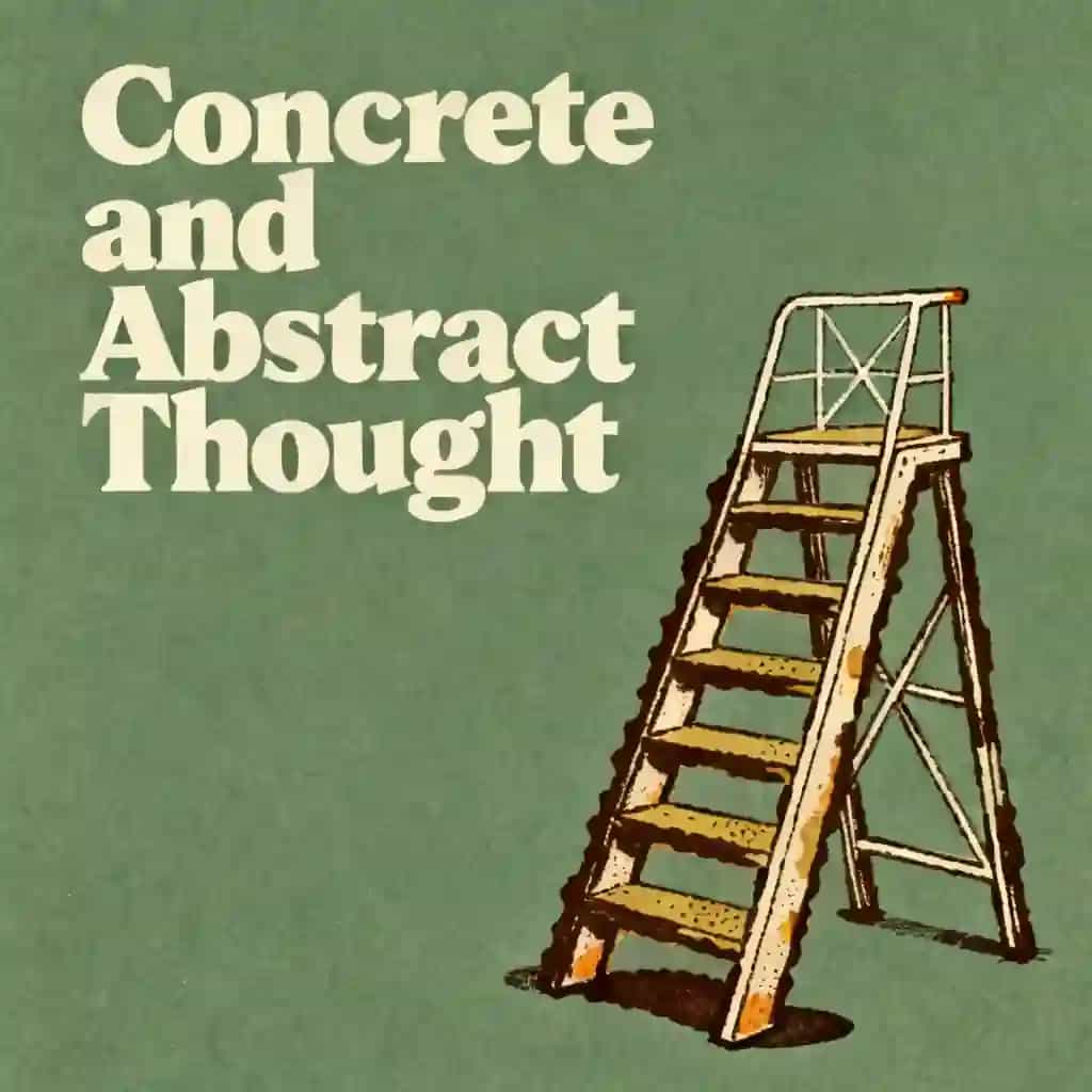 Concrete and Abstract Thinking の書籍表紙