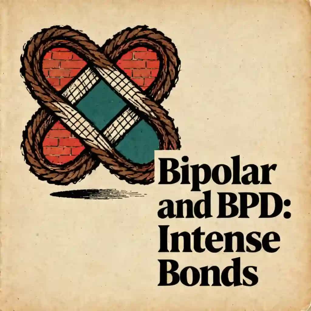 Bipolar and BPD: Navigating Intense Relationships book cover