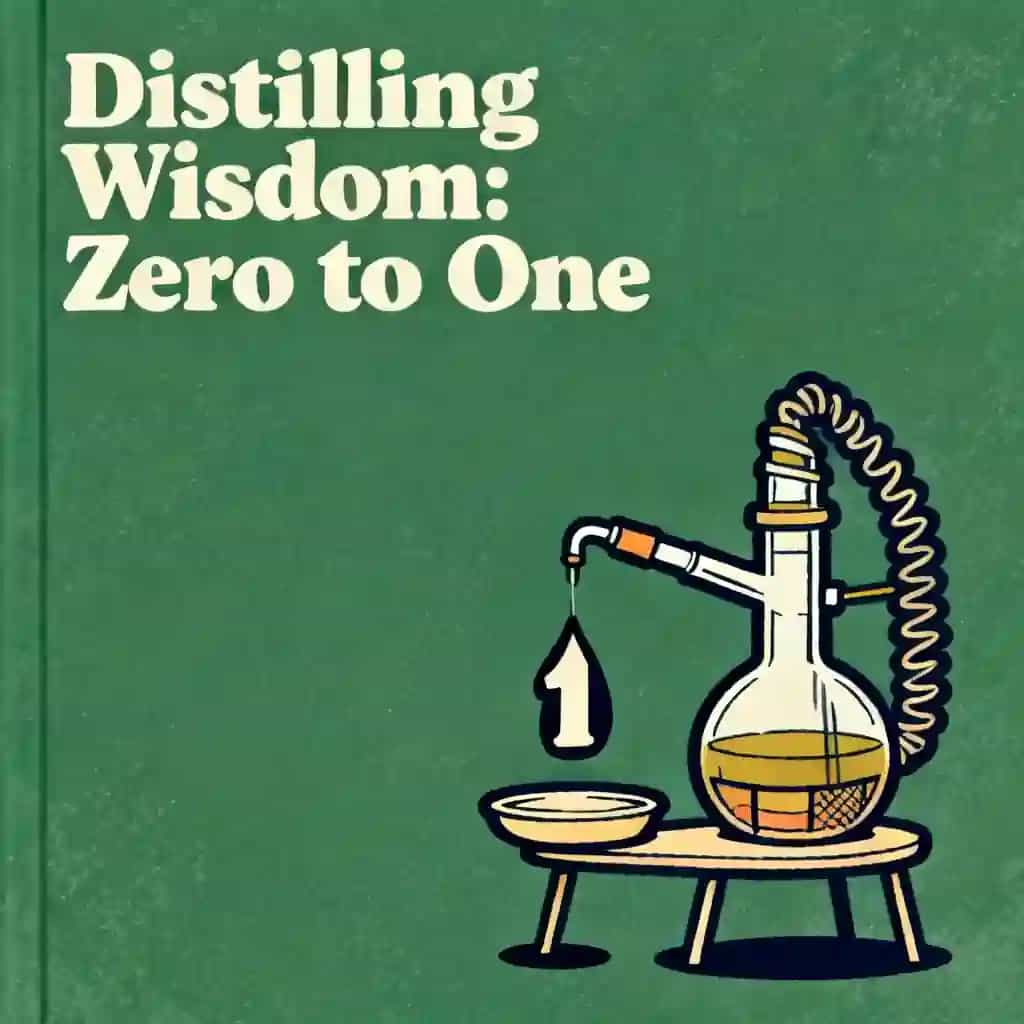 Обложка книги Distilling Wisdom from Zero to One