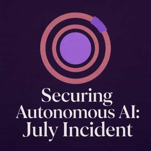 Capa do livro The July Incident: Securing Autonomous AI