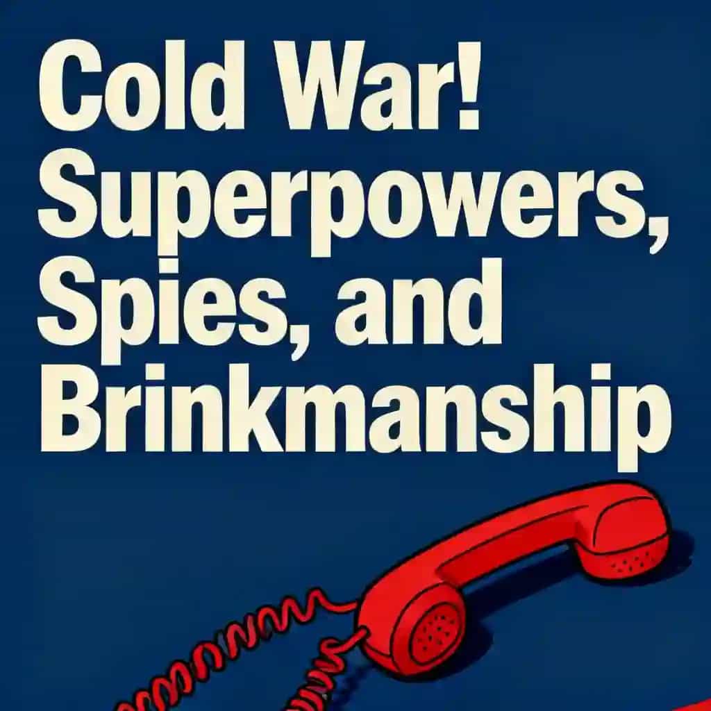 Copertina del libro Cold War: Superpowers, Spies, and Nuclear Brinkmanship