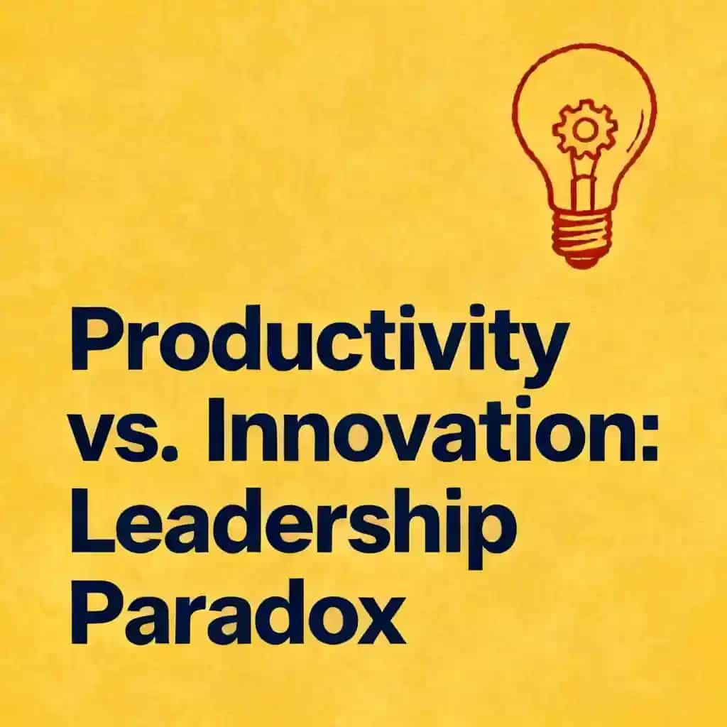Portada del libro The Creative Leadership Paradox: When Productivity Kills Innovation