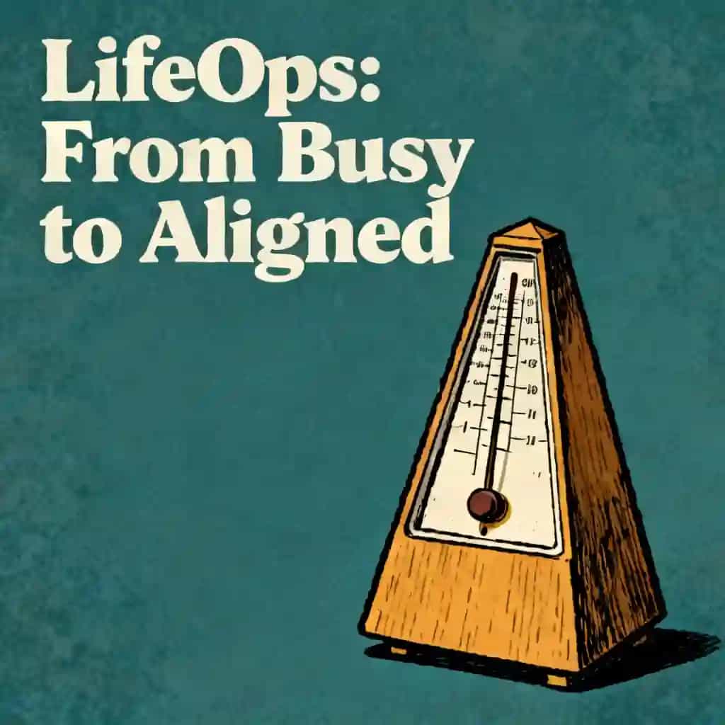 LifeOps: Moving from Busy to Aligned 책 표지