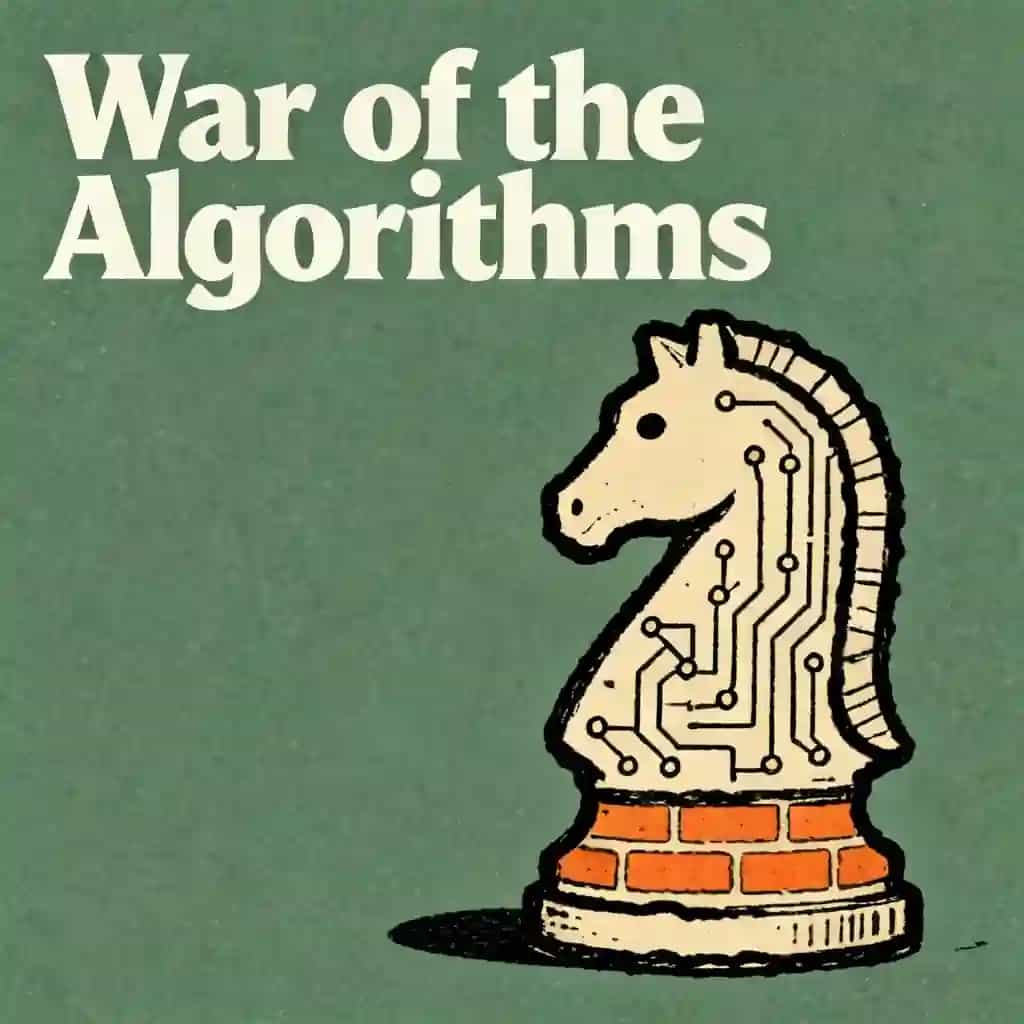 Обложка книги The Algorithm Battlefield