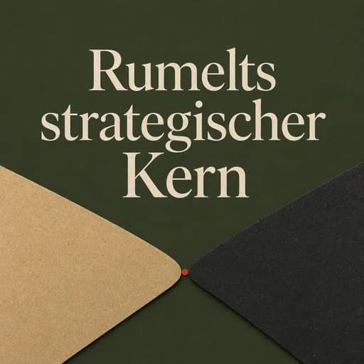 Der Kern der Strategie: Richard Rumelt und Lord Nelsons Taktik