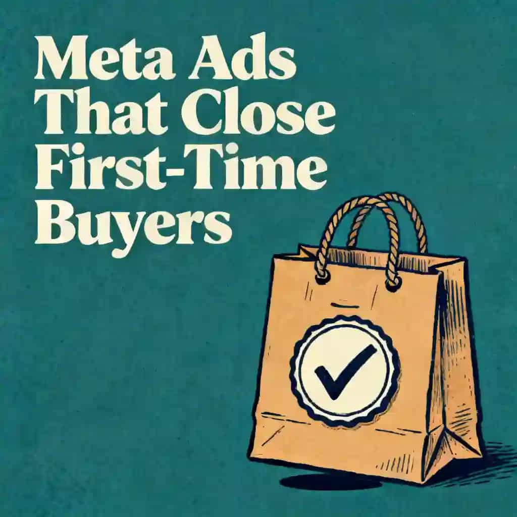 Buchcover von Meta ads for first-time buyers that actually close