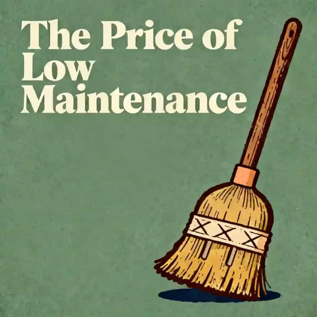 The Cost of Being Low Maintenance 책 표지