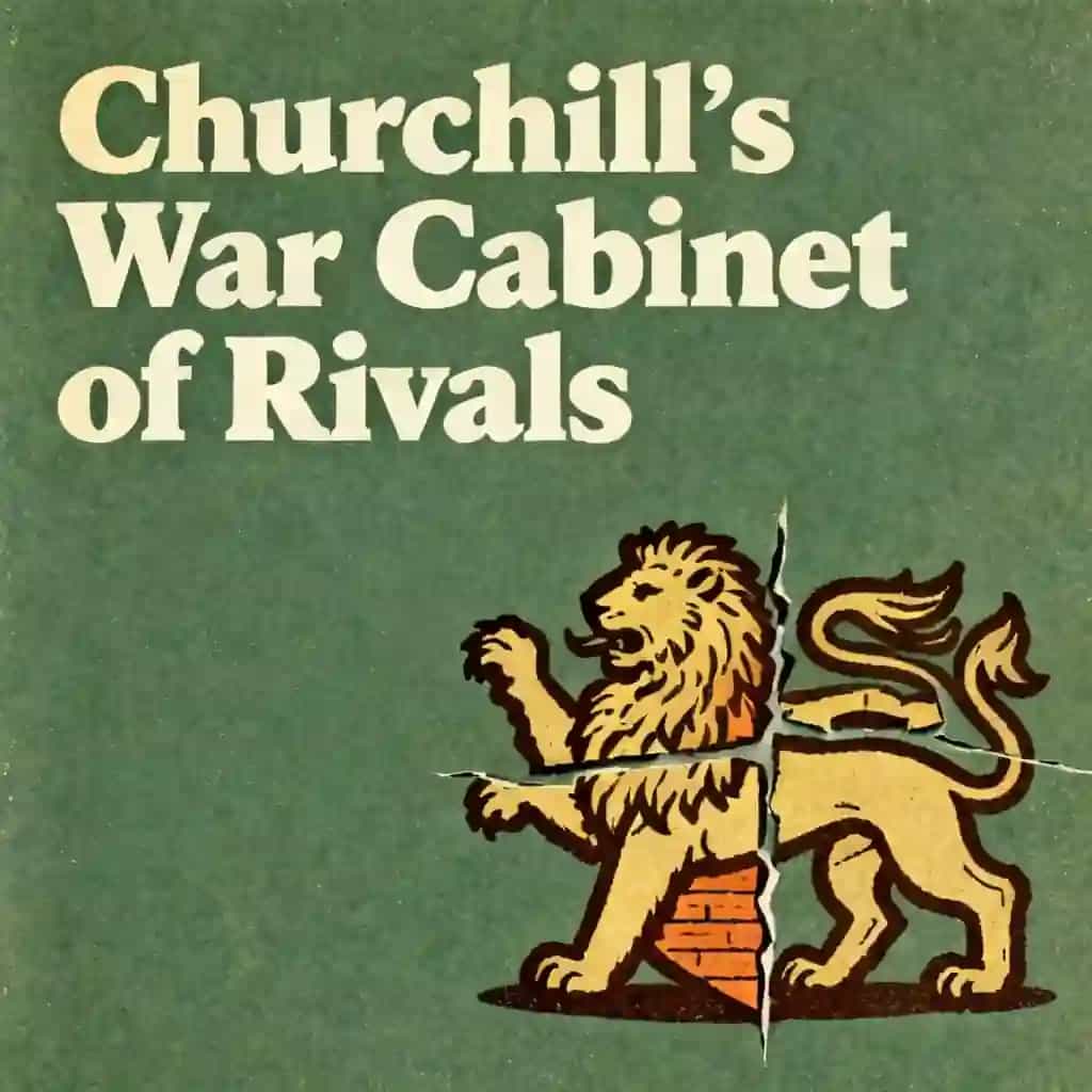 Churchill's War Cabinet: Team of Rivals 书籍封面