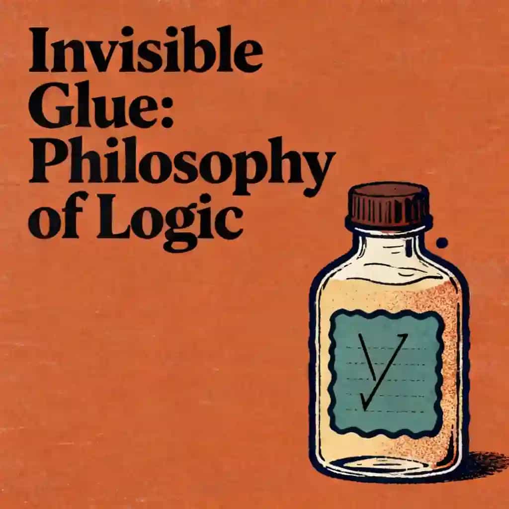 Buchcover von The Invisible Glue: Decoding the Philosophy of Logic