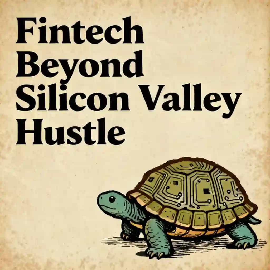 Building Fintech Without Silicon Valley Hustle 책 표지