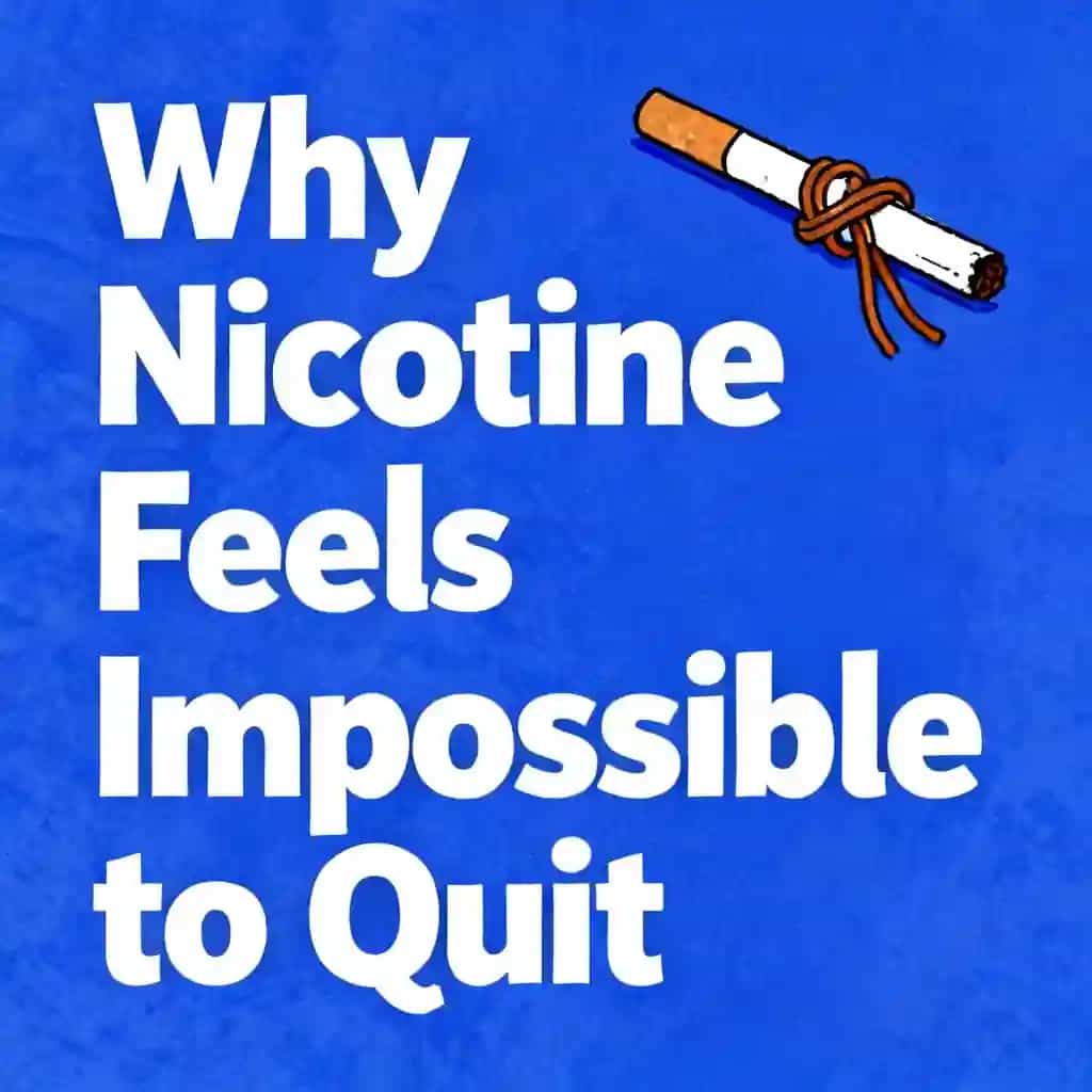 The Moment of Truth: Why Nicotine Feels Impossible to Quit book cover