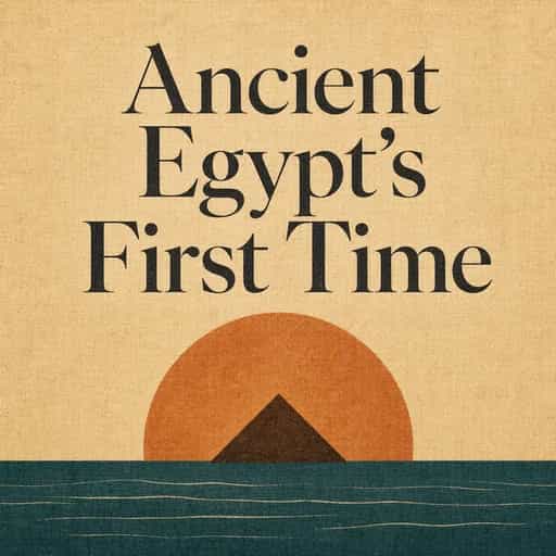 Couverture du livre Ancient Egypt: The First Time