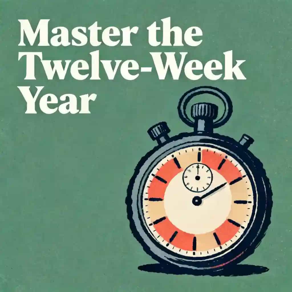 Обложка книги Mastering the 12 Week Year