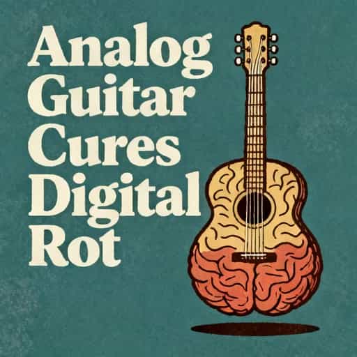 Capa do livro Guitar: The Antidote to Digital Brain Rot
