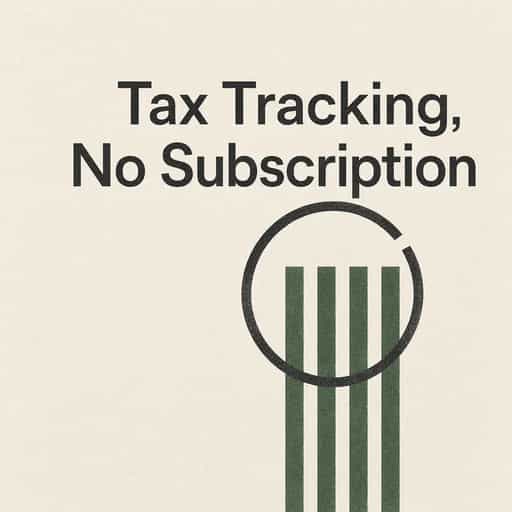 Capa do livro Tax Tracking Without the Subscription