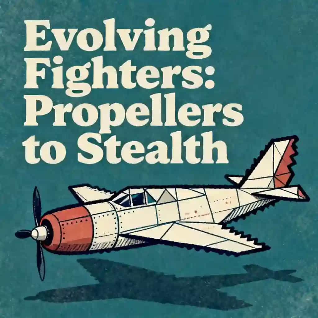 Capa do livro Fighter Evolution: From Propellers to Stealth