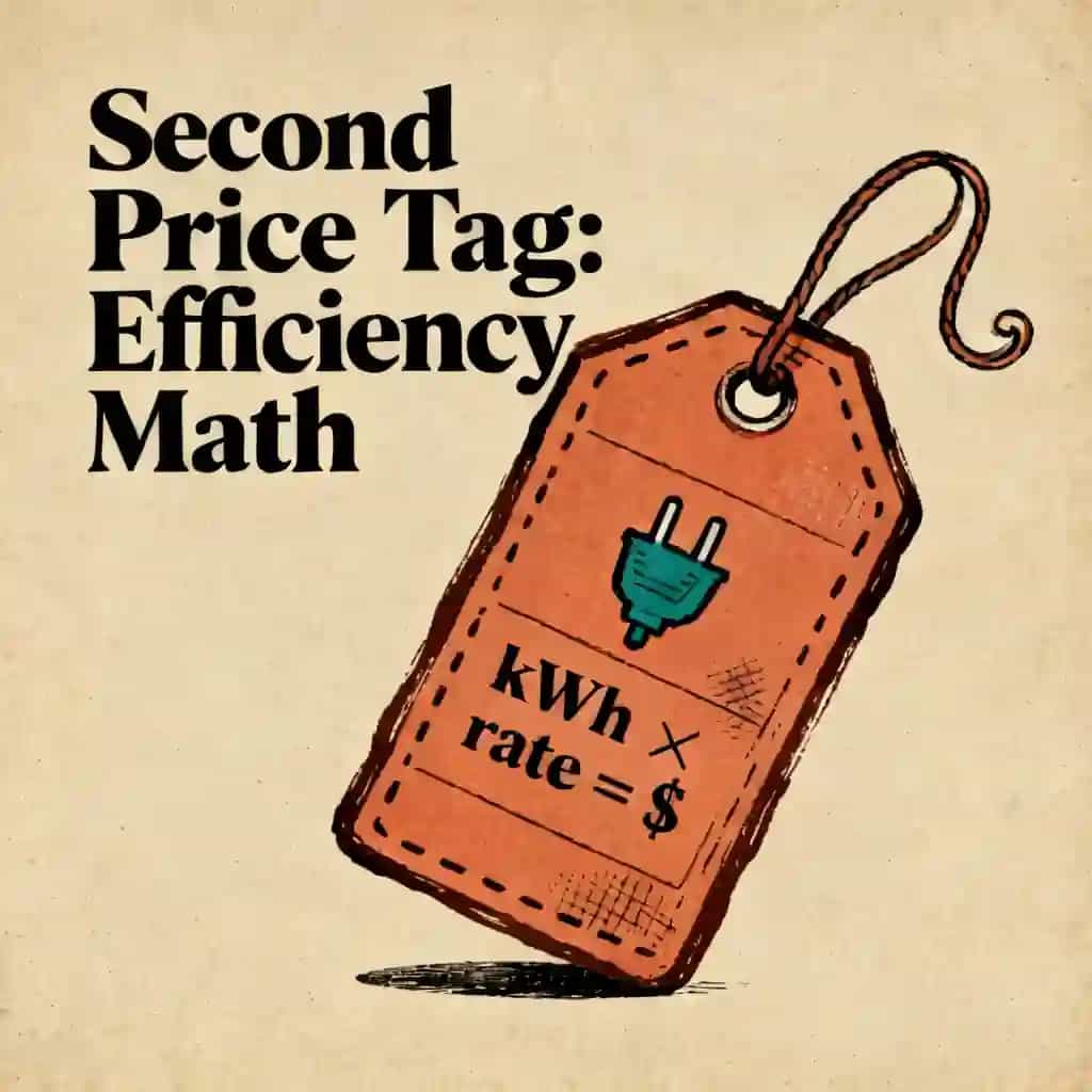 Buchcover von The Second Price Tag: Energy Efficiency Math