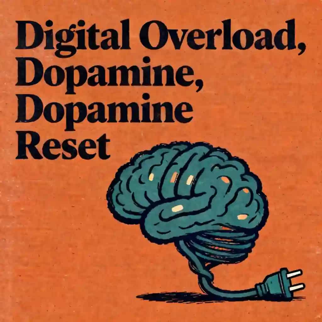 Обложка книги Digital Overload and the Dopamine Reset