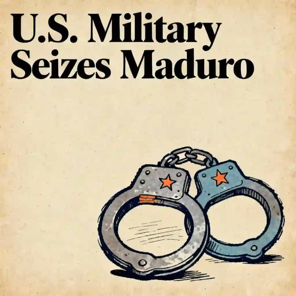 Copertina del libro U.S. Military Captures Venezuela's Maduro