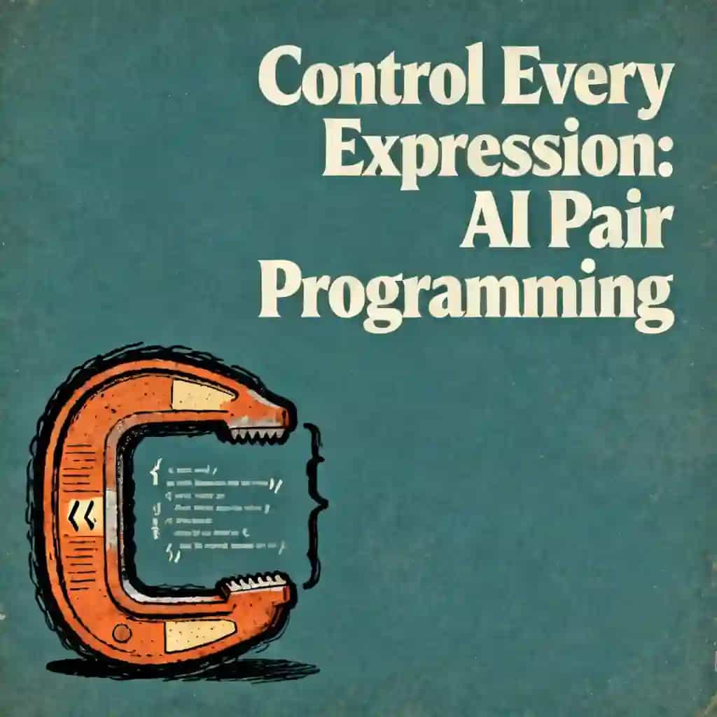 Capa do livro Master AI Pair Programming: Control Every Expression