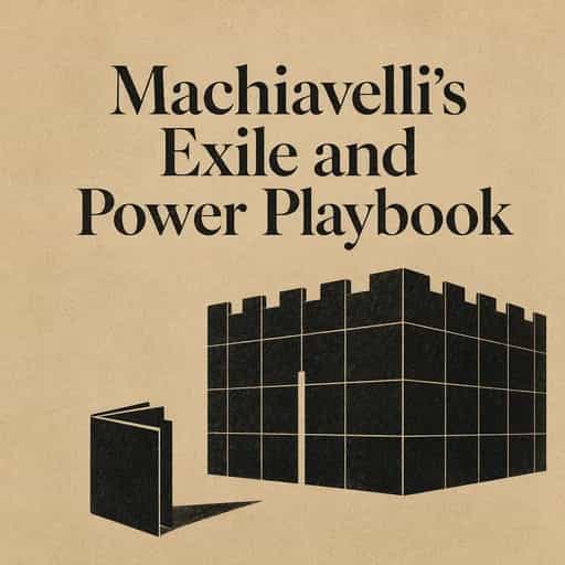 Machiavelli: the exile who wrote the rulebook of power book cover