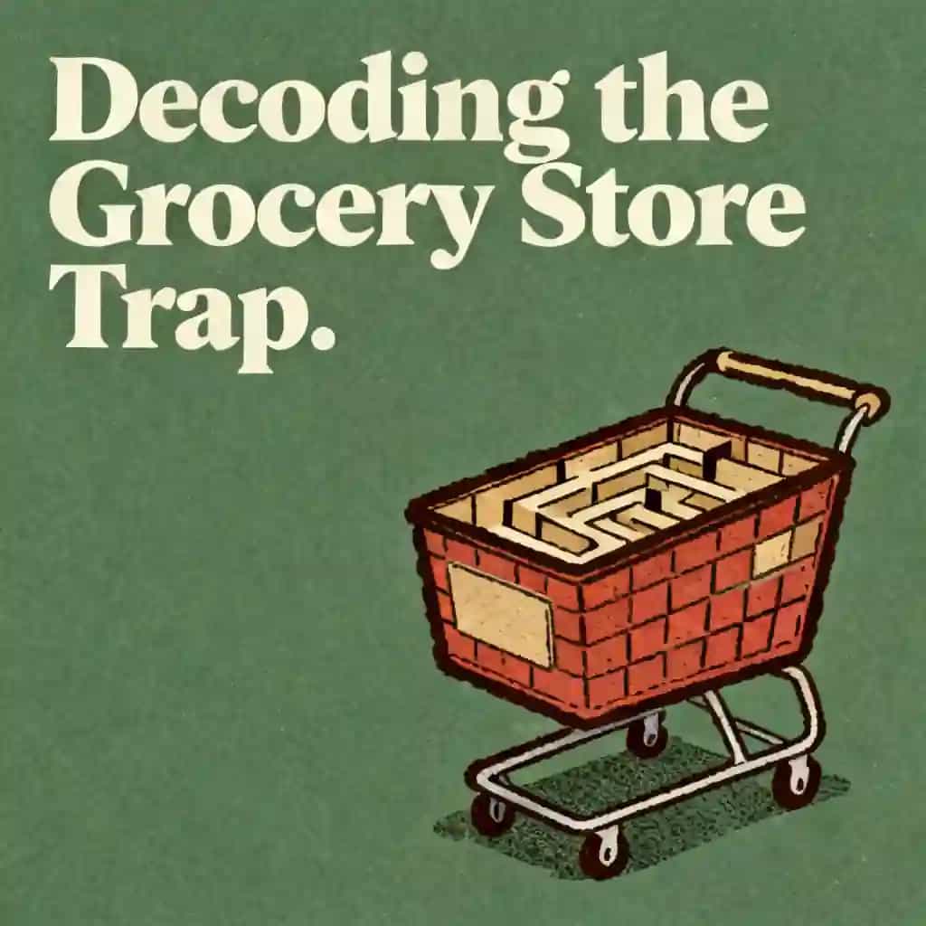 The Grocery Store Trap: Decoding Retail Design book cover