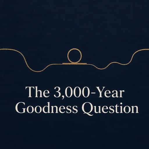 The 3,000-Year Question of How to Be Good book cover