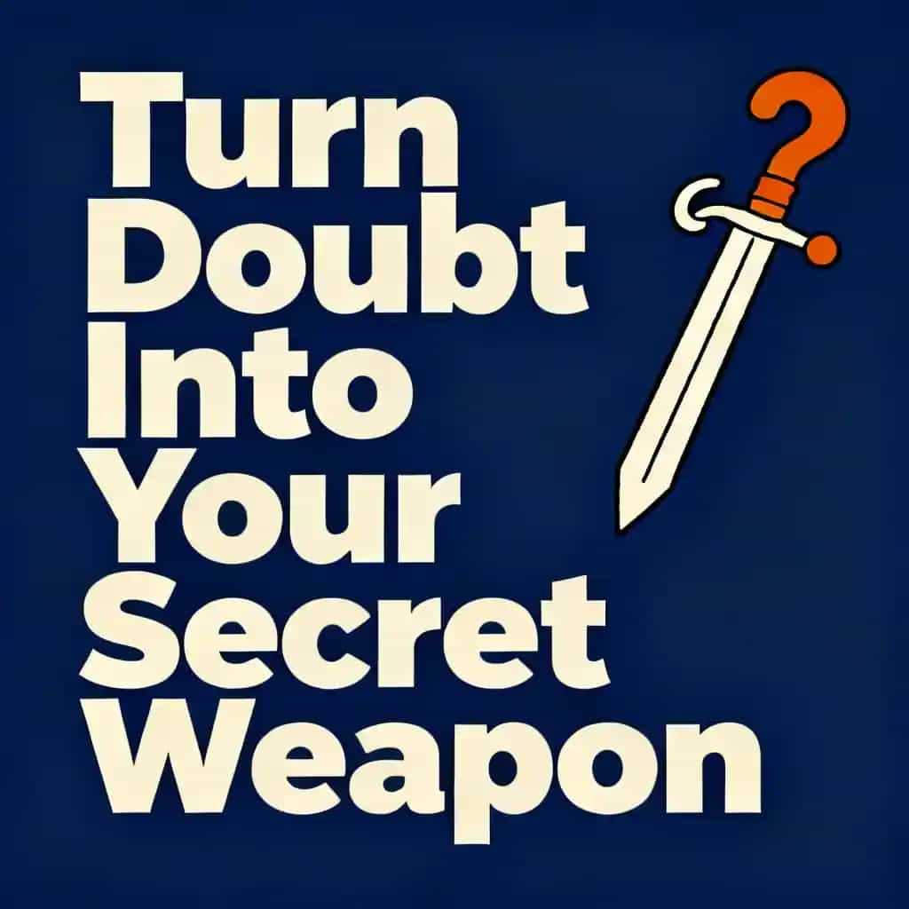 Buchcover von Turn Doubt Into Your Secret Weapon