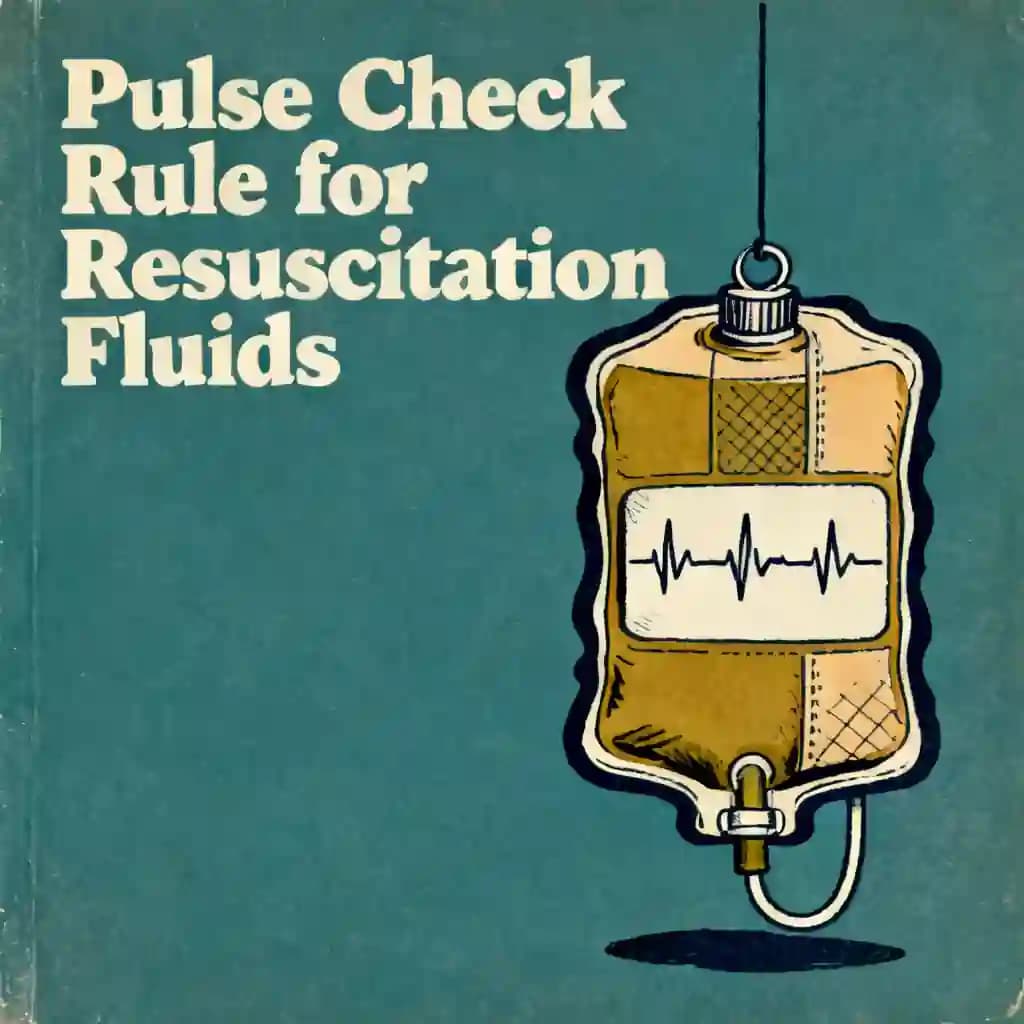 Fluid Resuscitation: The Pulse Check Rule in Trauma Care