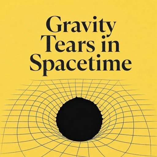 Black Holes and the Fabric of Reality: Carlo Rovelli’s Universe