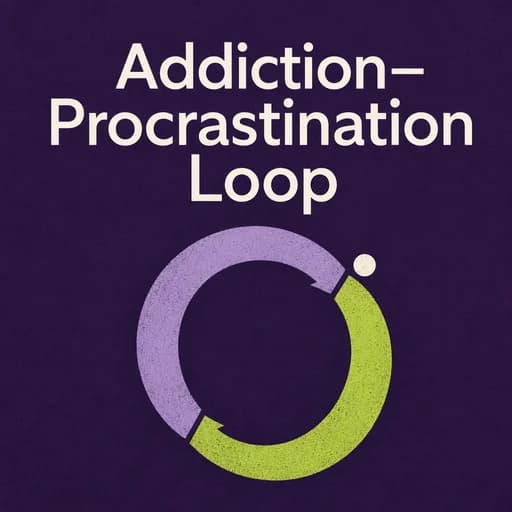 The Avoidance Loop: Neuroscience of Addiction and Procrastination
