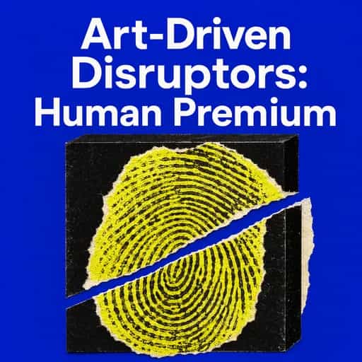The Disruptor Brand: Art and the Human Premium 책 표지