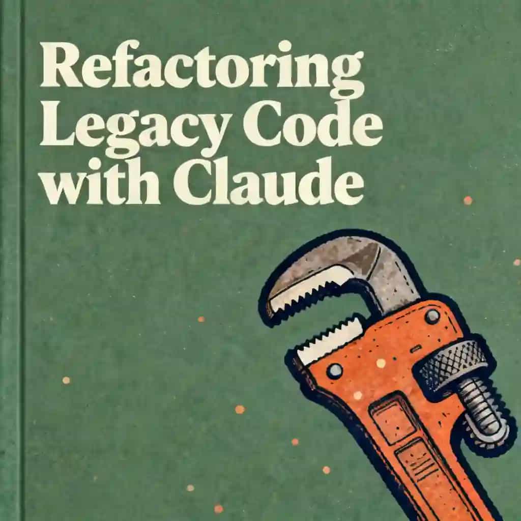 Portada del libro Refactoring Legacy Code with Claude