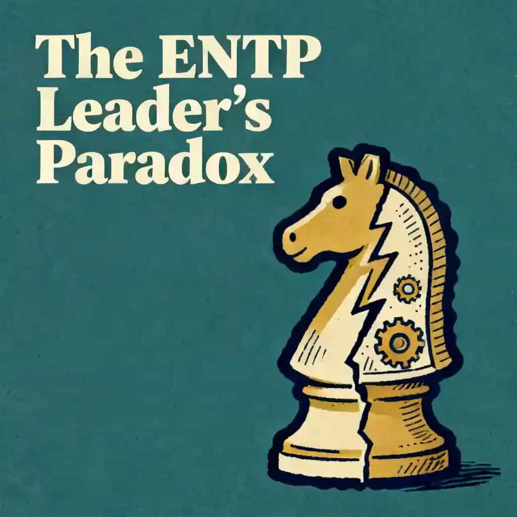 Capa do livro The ENTP Leadership Paradox